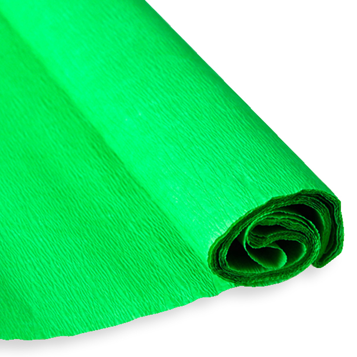 Krep papir JOLLY zelena 