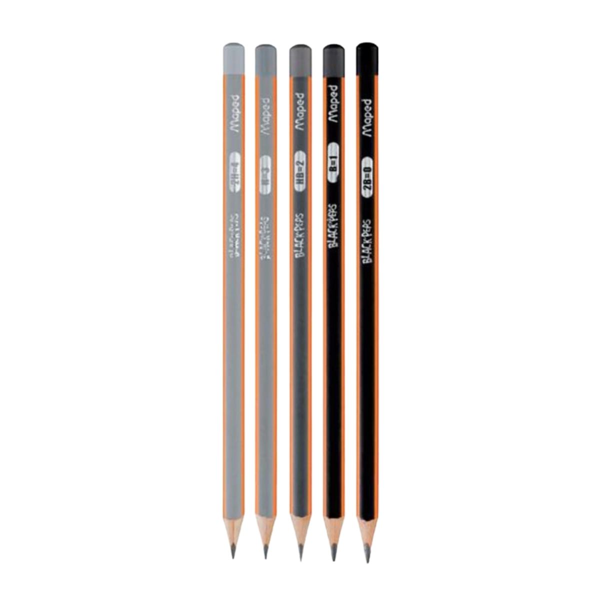 Grafitna olovka MAPED bez gumice black peps 