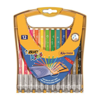 Flomasteri 12 BIC Kid Couleur PVC kutija 