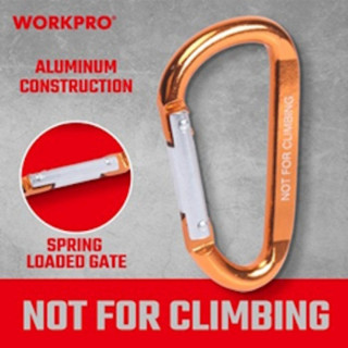 Privezak karabiner WORKPRO 6cm 