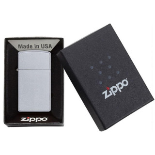 Upaljač ZIPPO Slim Satin Chrom 