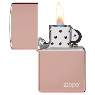 Upaljač ZIPPO Rose Goled  Logo 