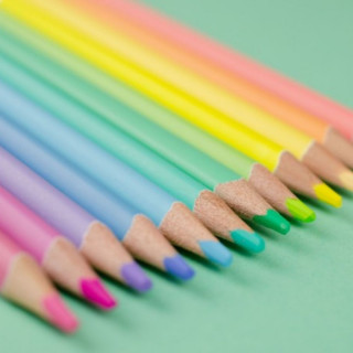 Drvene bojice 12 KORES Pastel 