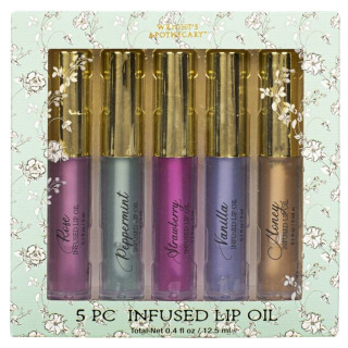 Ulje za usne set 5 SECRET GARDEN White musk 