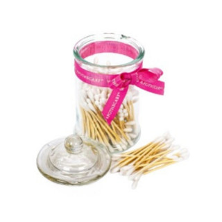 Štapići za uši SECRET GARDEN Glass Jar 