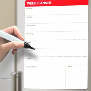 Magnetna tabla za frižider - Week planner 