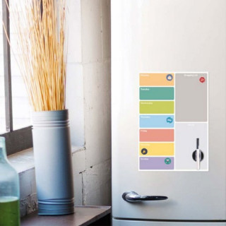 Magnetna tabla za frižider - Week planner 