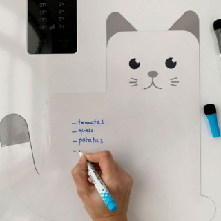 Magnetna tabla za frižider - Meow Cat 