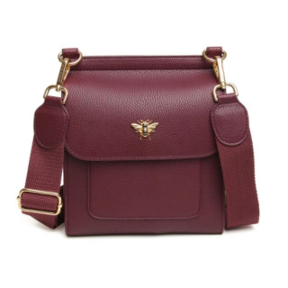 Torba ALICE WHEELER Bloomsbury Crossbody - Berry 