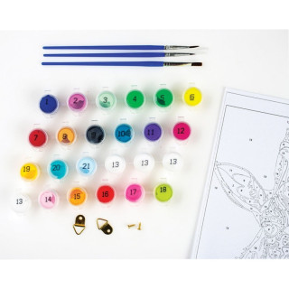 Bojenje po brojevima - Venecija akril 40X50 