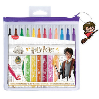 Flomasteri 12 MAPED Harry Potter 