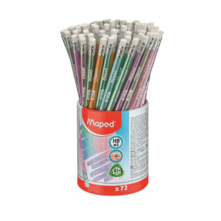 Grafitna olovka MAPED H sa gumicom Glitter 