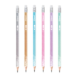 Grafitna olovka MAPED H sa gumicom Glitter 