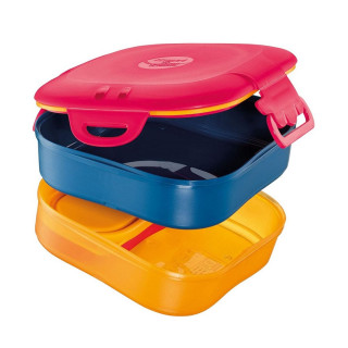 Set kutija za užinu 3u1 MAPED Picnik crvena 