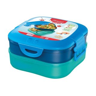 Set kutija za užinu 3u1 MAPED Picnik plava 
