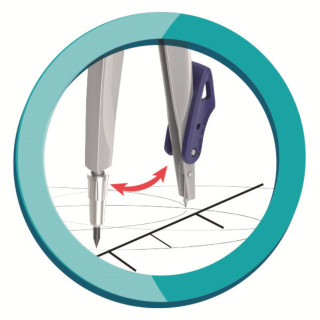 Šestar MAPED Stop System 