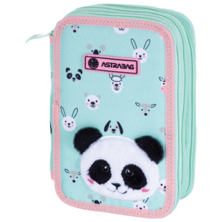 Puna pernica 3 zipa ASTRABAG - Teddy Panda 