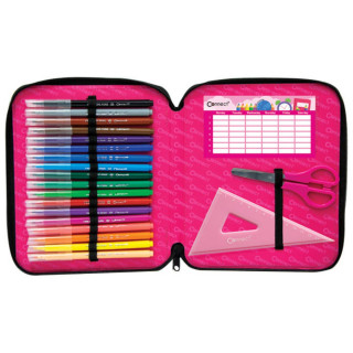 Puna pernica CONNECT 2 zipa - Pink BFF 