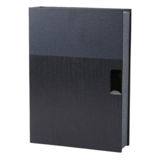 Poklon set za pisanje plavi TWIST notes, hemijska olovka i privezak 