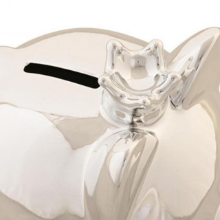 Kasica prasica ITEM srebrna 