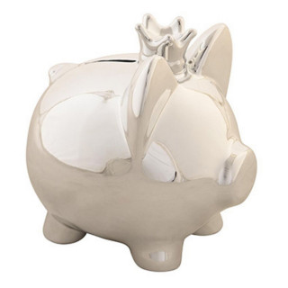 Kasica prasica ITEM srebrna 