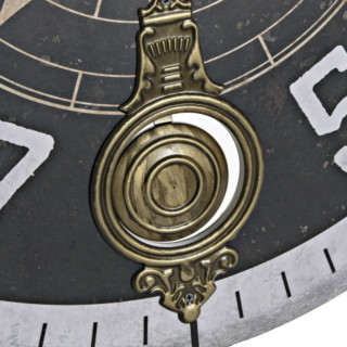 Zidni sat sa klatnom ITEM crni 