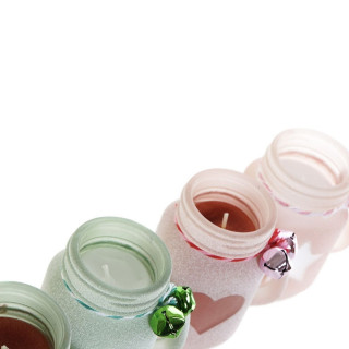 Sveća u teglici ITEM novogodišnja 