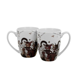 Set šolja DUO Cats Family 