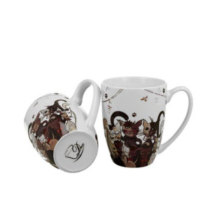 Set šolja DUO Cats Family 