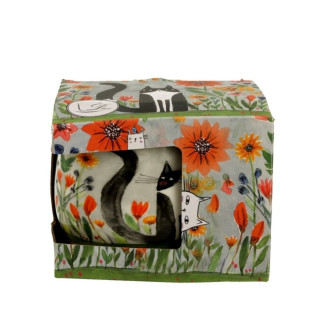 Velika šolja DUO Cats World Meadow 