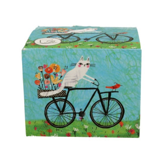 Velika šolja DUO Cats World Bicycle 