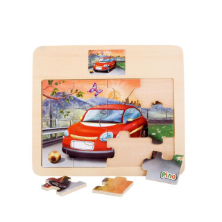 Slagalica PINO auto 12 delova 