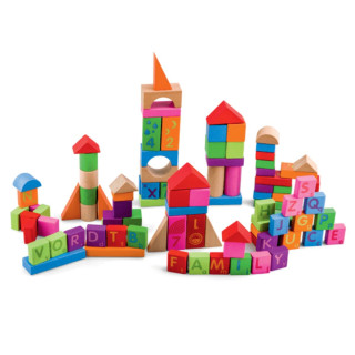 Drvene kocke PINO 100 kom 