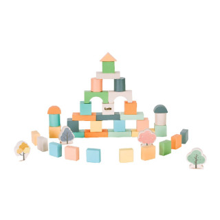 Drvene kocke LULE 42 kom 