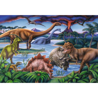 Puzzle RAVENSBURGER Igralište za dinosauruse 35 
