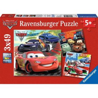 Puzzle RAVENSBURGER Cars 3x49 