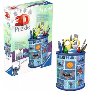Puzzle 3D RAVENSBURGER Kutija za olovke Stitch 54 