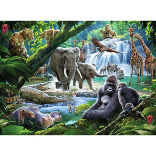 Puzzle RAVENSBURGER Životinje u džungli 