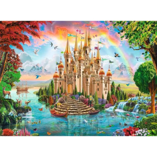 Puzzle RAVENSBURGER Dvorac i duga 100 