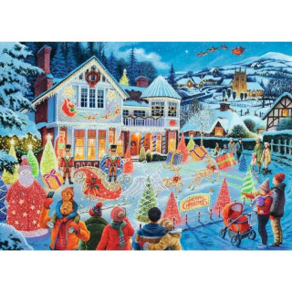 Puzzle RAVENSBURGER Novogodišnja noć 1000 