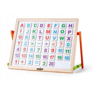 Magnetna dvostrana tabla WOODY 