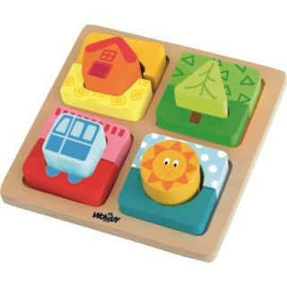 Drvena zagonetka WOODY 