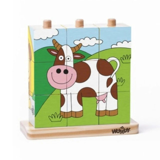 Slagalica kocke WOODY ljubimci 