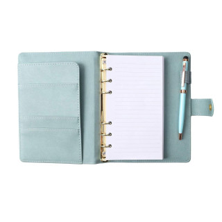 Poklon set notes i olovka TARGET Floral green 