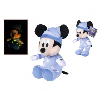 Plišana igračka DISNEY Mickey Mouse laku noć glow in the dark 