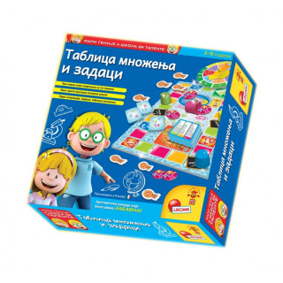 Tablica množenja i zadaci LISCIANI društvena igra 
