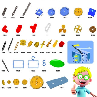 Laboratorija mehanike LISCIANI edukativni set 