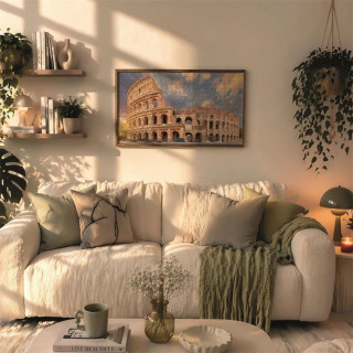Puzzle LISCIANI 1500 Koloseum + Poster 