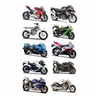 Metalni motor MAISTO 1:18 