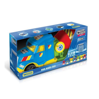 Kamion WADER betonjerka mešalica svetli u mraku 